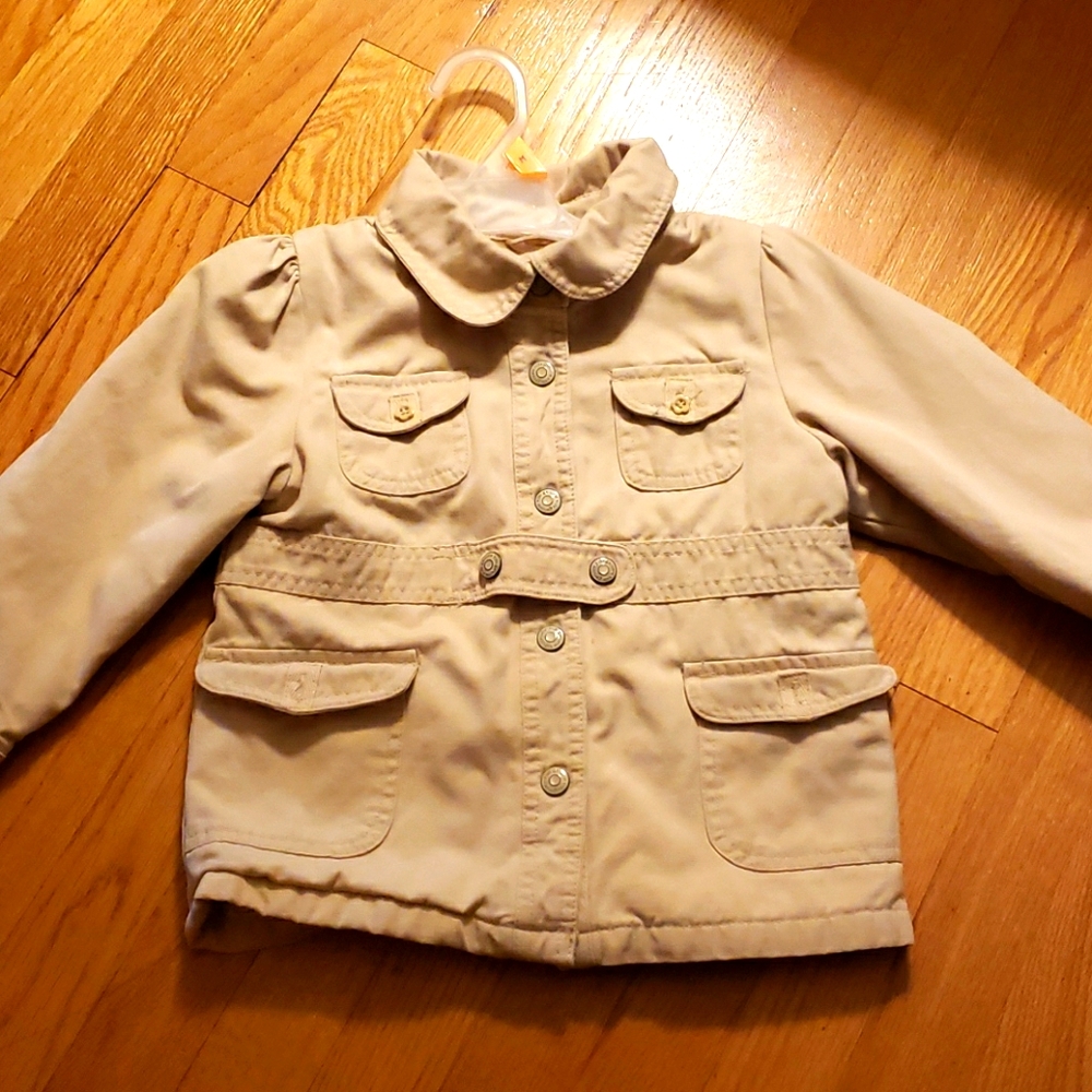 Genuine Kids from Osh Kosh Jacket Tan Size 3T